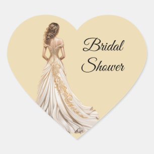Bridal Shower Stickers