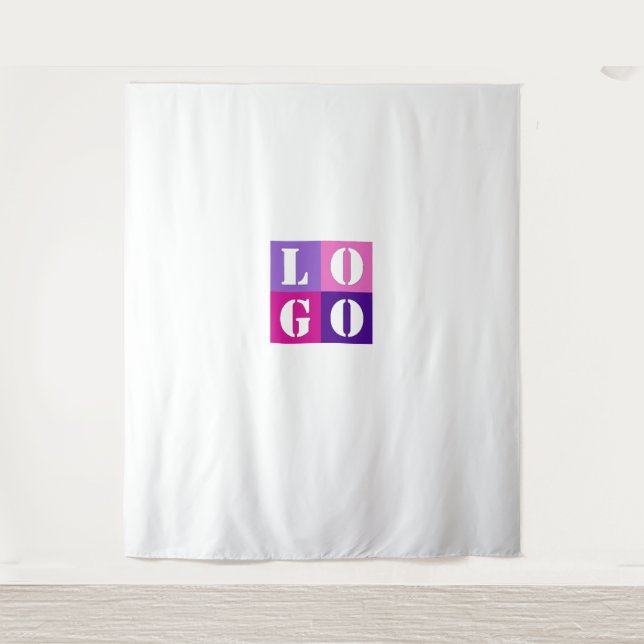 Bridal Shower Tapestries Add Logo Elegant Modern (Front)
