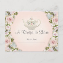 Bridal Shower Tea Party Recipe Rose Pretty Floral