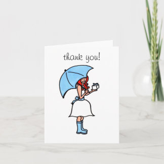 Bridal Shower Thank You (blank)