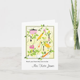 Bridal Shower Thank You Card