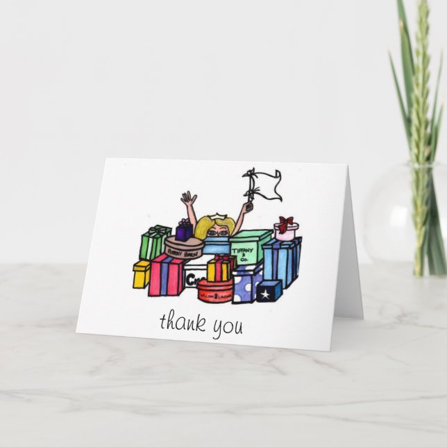 Bridal Shower Thank You Card (Front)