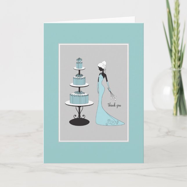 Bridal Shower Thank You Cards (Front)