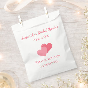 Bridal Shower Thank You  Favour Bag