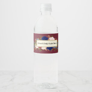 Bridal Shower Water Bottle Labels Wedding Favour