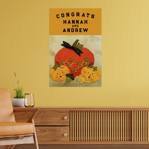 Bridal Shower Wedding Congrats Poster