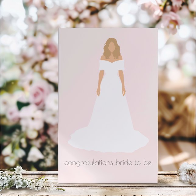 Bridal Shower Wedding Congratulations Card (Creator Uploaded)