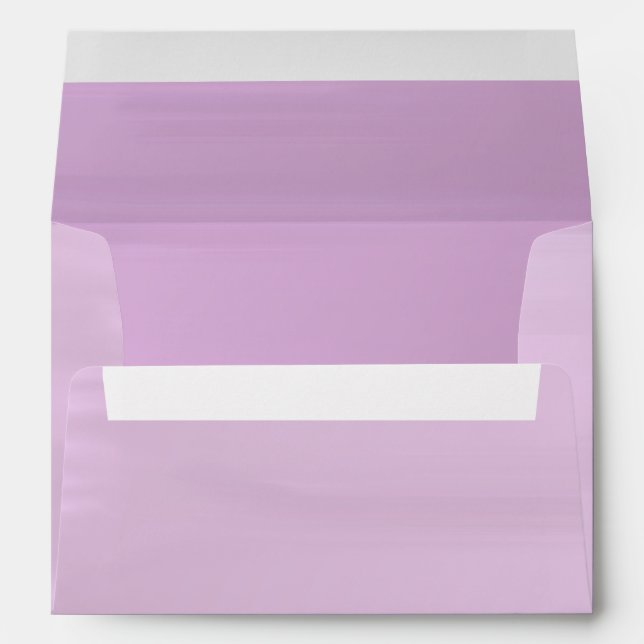 Bridal Shower Wedding Gown Coordinating Envelope (Back (Bottom))