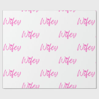 Bridal shower  wrapping paper