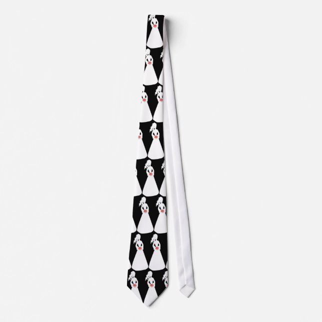 Bridal Silhouette II Tie (Front)