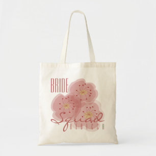 Bridal Squad Personalise Tote Bag Asian Influenced