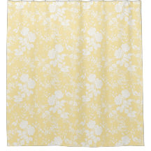 Bridal Suite Toile buttercup Shower Curtain
