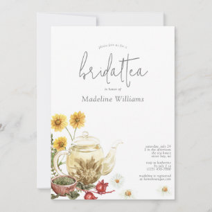 Bridal Tea Bridal Shower Invitation