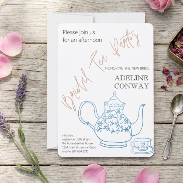 Bridal Tea Celebration Invitation (Creator Uploaded)
