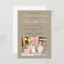 Bridal Tea Invitation