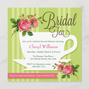 Bridal Tea Invitation