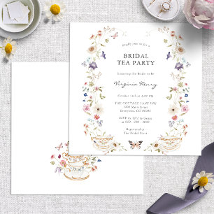 Bridal Tea Party Invitation