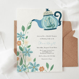 Bridal Tea Party Shower  Invitation