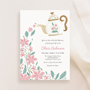 Bridal Tea Party Shower  Invitation