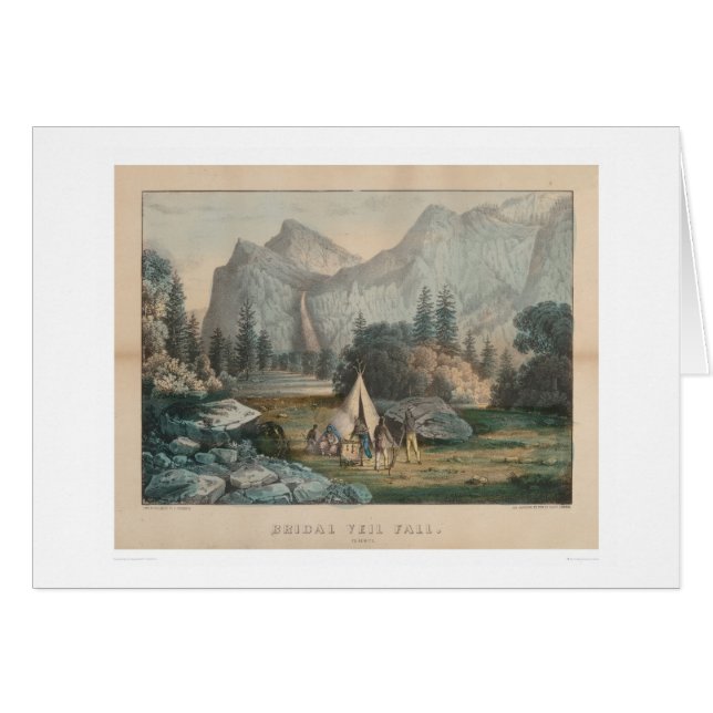 Bridal Veil Fall, Yosemite (1303) (Front Horizontal)