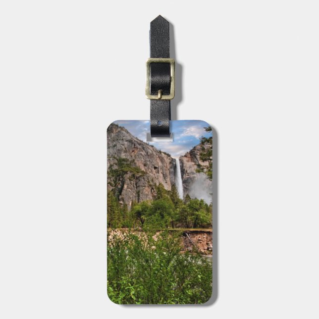 Bridal Veil Falls Luggage Tag (Front Vertical)