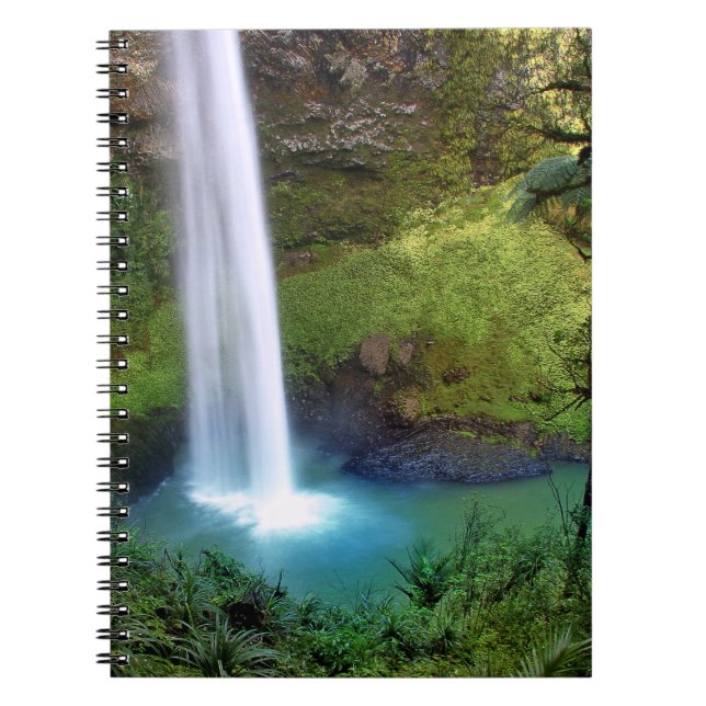Bridal Veil Falls NZ Notebook (Front)