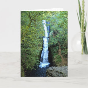 Bridal Veil Falls, Oregon Card