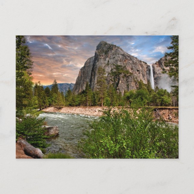 Bridal Veil Falls Postcard (Front)