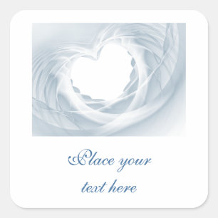 Bridal Veil Square Sticker