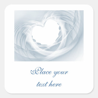 Bridal Veil Square Sticker