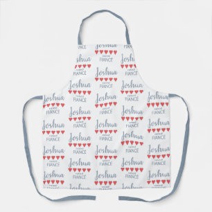 Bridal & Wedding Party 5 Heart Fiance Apron