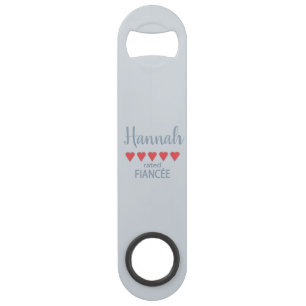 Bridal & Wedding Party 5 Heart Fiancee