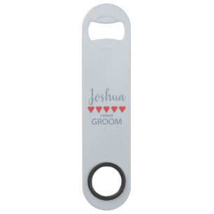 Bridal & Wedding Party 5 Heart Groom