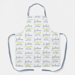 Bridal & Wedding Party 5 Star Best Man Apron