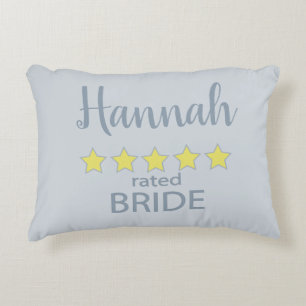 Bridal & Wedding Party 5 Star Bride Decorative Cushion