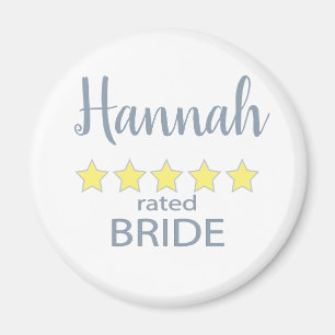 Bridal & Wedding Party 5 Star Bride Magnet