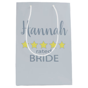 Bridal & Wedding Party 5 Star Bride Medium Gift Bag