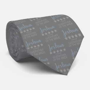 Bridal & Wedding Party 5 Star Godfather of Bride Tie