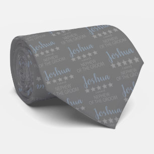 Bridal & Wedding Party 5 Star Nephew of Groom Tie
