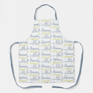 Bridal & Wedding Party 5 Star Niece of Groom Apron