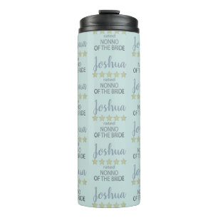 Bridal & Wedding Party 5 Star Nonno of Bride Thermal Tumbler