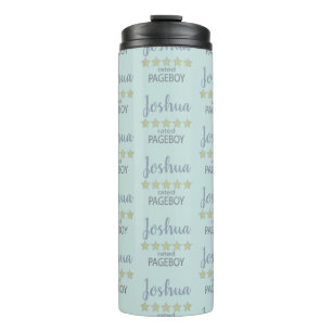 Bridal & Wedding Party 5 Star Pageboy Thermal Tumbler