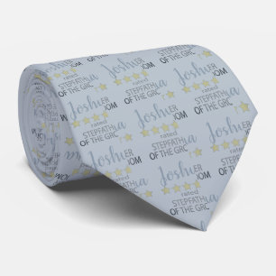 Bridal & Wedding Party 5 Star Stepfather of Groom Tie