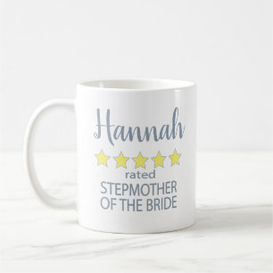 Bridal & Wedding Party 5 Star Stepmother of Bride Coffee Mug