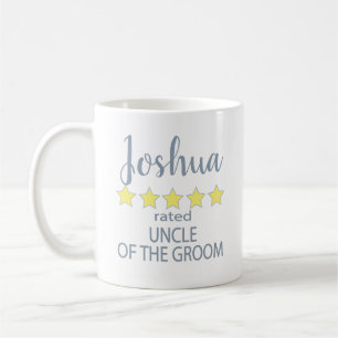 Bridal & Wedding Party 5 Star Uncle of Groom Coffee Mug