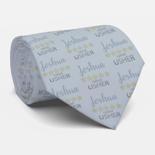 Bridal & Wedding Party 5 Star Usher Tie