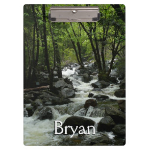 Bridalveil Creek in Yosemite National Park Clipboard