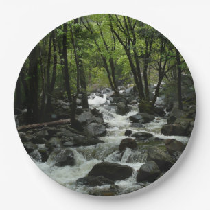 Bridalveil Creek in Yosemite National Park Paper Plate
