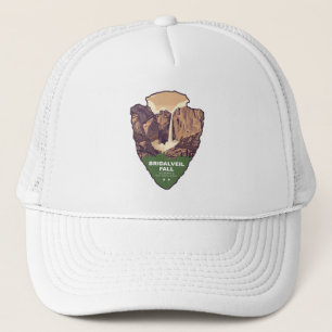 Bridalveil Fall Yosemite National Park Arrowhead Trucker Hat