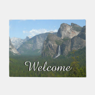 Bridalveil Falls and Half Dome at Yosemite Doormat